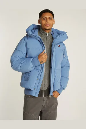Tommy Hilfiger Steppjacke »TJM BRANDED PUFFER JACKET EXT«, mit Kapuze, mit Logostickerei