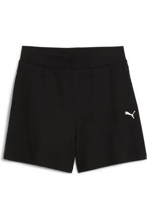 PUMA Trainingsshorts »ESS ELEVATED HIGH-RISE RIB SHORTS 5"«