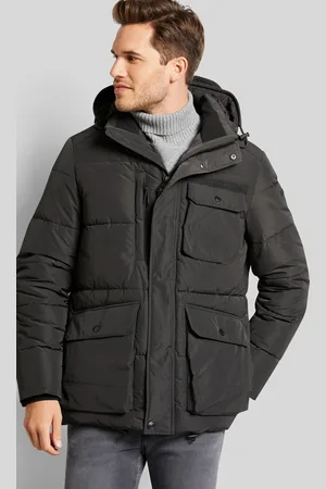 Bugatti Langjacke, mit abtrennbarer Kapuze