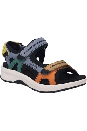 Josef Seibel Sandale »Estelle 02«, Trekkingsandale, Outdoorschuh mit verstellbaren Klettverschlüssen