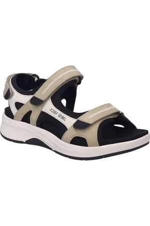 Josef Seibel Sandale »Estelle 02«, Trekkingsandale, Outdoorschuh mit verstellbaren Klettverschlüssen