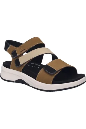 Josef Seibel Sandale »Estelle 06«, Komfortschuh, Sandalette, Klettschuh mit Fußbett
