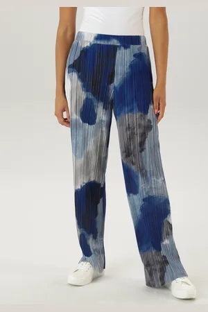 Aniston Schlupfhose, mit Plissee und elastischen Bund - NEUE KOLLEKTION