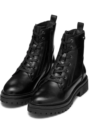 Geox Schnürboots »D IRIDEA G«, Chunky Boot, Plateau Stiefelette mit Blockabsatz