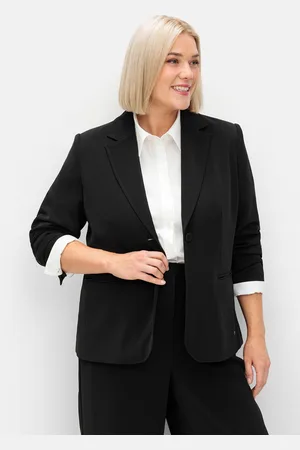 Sheego Kurzblazer »Kurzer, taillierter Blazer in taillierter Form«