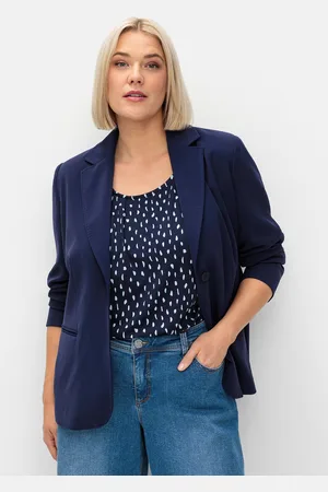 Sheego Kurzblazer »Kurzer, taillierter Blazer in taillierter Form«