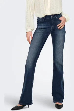 ONLY Bootcut-Jeans »ONLBLUSH ICON COIN MID FL DNM CRO300NOOS«