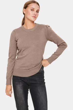 Saint Tropez Rundhalspullover »SZ-MILA«