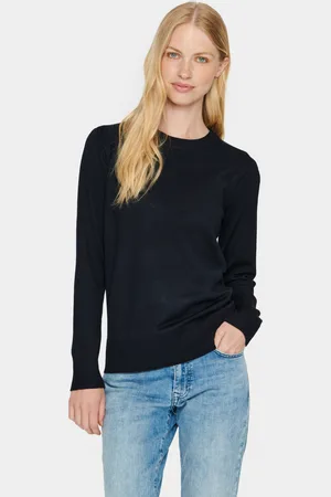 Saint Tropez Rundhalspullover »SZ-MILA«