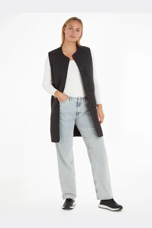 Calvin Klein Steppweste »LW VERTICAL QUILTED LONG VEST«