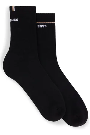 HUGO BOSS Socken »2P QS Iconic CC W«, (Packung, 2 Paar, 2er), mit -Logoschriftzug