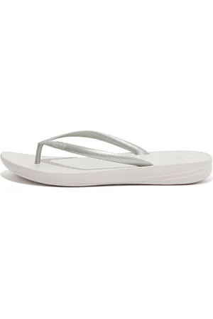FitFlop Zehentrenner »IQUSHION«, Keilabsatz, Sommerschuh, Schlappen in schmaler Form