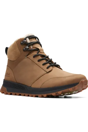 Clarks Schnürstiefel »ATL Trek Up WP«, Hiking Boots, Schnürboots, Winterstiefel mit herausnehmbarem Fußbett