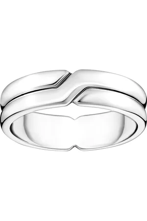 Thomas Sabo Fingerring »Gekreuztes Silberring-Duo, TR2492-001-21-60-68«