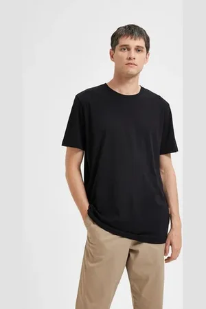 SELECTED Rundhalsshirt »SLHASPEN SS O-NECK TEE NOOS«