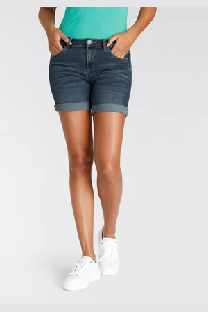 ARIZONA Jeansshorts »Ultra-Stretch«, extra eng geschnitten, krempelbare Beinabschlüsse