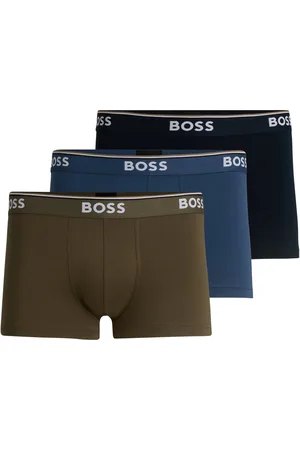 HUGO BOSS Trunk »3P Power«, (Packung, 3 St.), mit Schriftzug auf dem Bund
