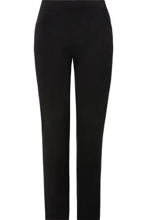 Kj Schlupfhose »Schlupfhose Susie in Bi-Stretch, Kammgarnoptik«, ideal für kräftige Oberschenkel