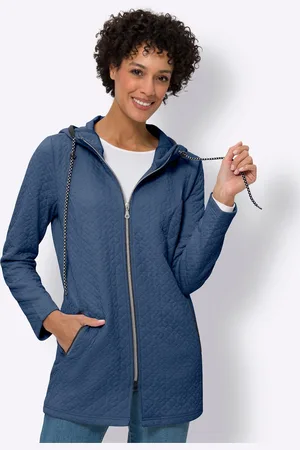 Classic Basics Langjacke, mit Kapuze