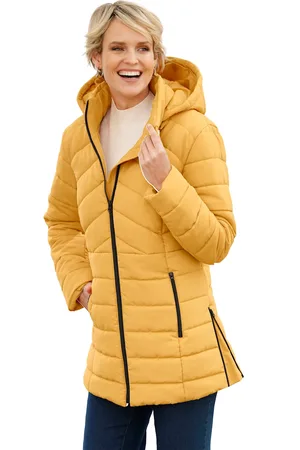 Classic Basics Steppjacke, mit Kapuze