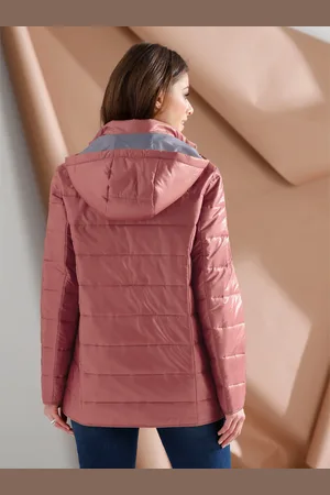 Classic Basics Steppjacke, mit Kapuze