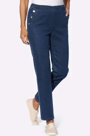 Classic Basics Schlupfjeans, (1 tlg.)