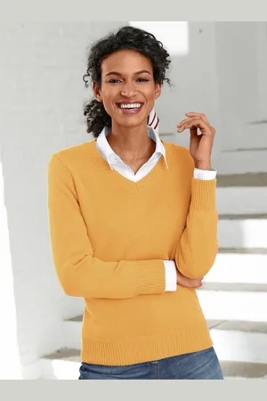 Casual Looks V-Ausschnitt-Pullover »Pullover«