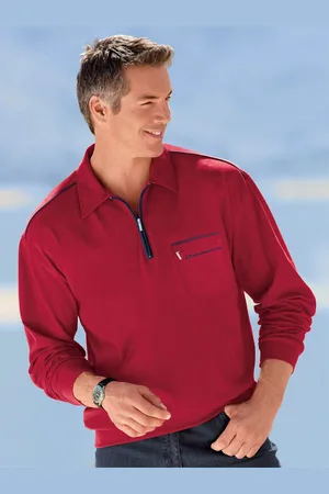 CATAMARAN Poloshirt »Langarm-Poloshirt«