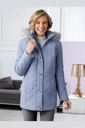 Classic Basics Steppjacke, mit Kapuze