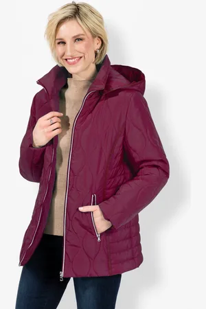 Classic Basics Steppjacke, mit Kapuze