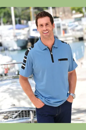 CATAMARAN Poloshirt »Kurzarm-Poloshirt«
