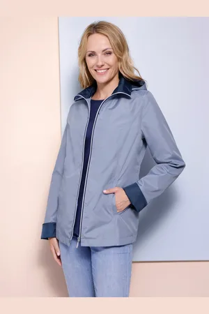 Classic Basics Langjacke, mit Kapuze