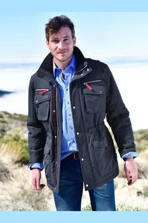 marco donati Allwetterjacke, mit Kapuze