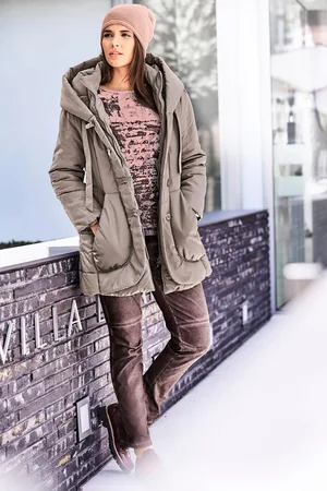 Heine Parka, mit Kapuze