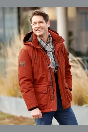 marco donati Langjacke, mit Kapuze