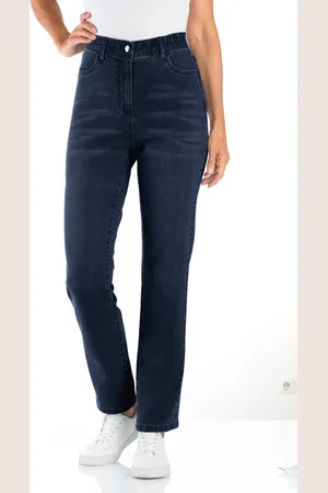 Classic Basics High-waist-Jeans, (1 tlg.)