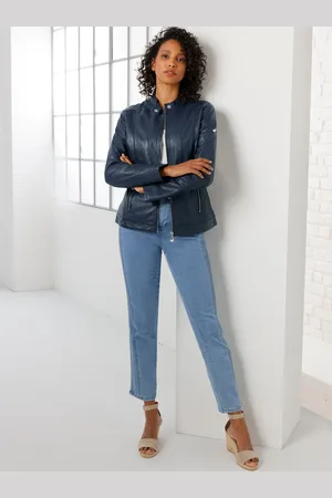 CREATION L PREMIUM Lederjacke, ohne Kapuze