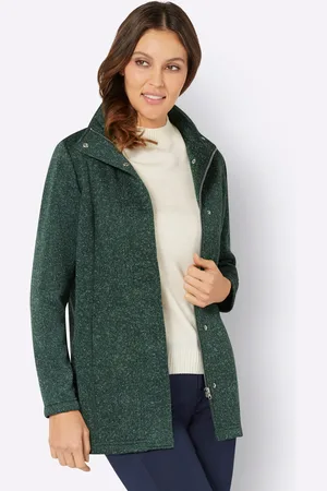 Classic Basics Strickfleecejacke, ohne Kapuze