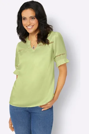 Inspirationen Satinbluse