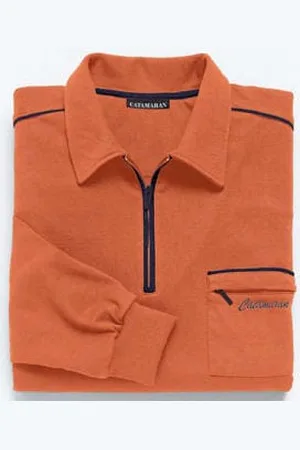 CATAMARAN Poloshirt »Langarm-Poloshirt«