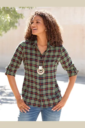 Casual Looks Flanellbluse