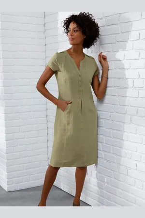 CREATION L PREMIUM Sommerkleid »Leinen-Kleid«