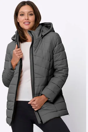 Classic Basics Steppjacke, mit Kapuze