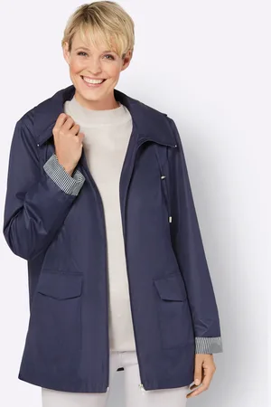 Classic Basics Langjacke, mit Kapuze