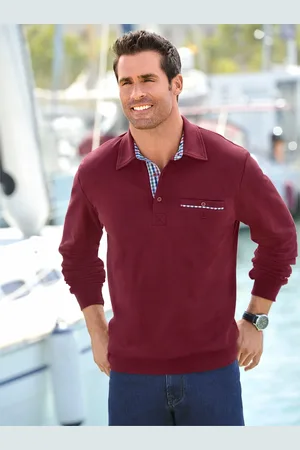 marco donati Poloshirt »Langarm-Shirt«