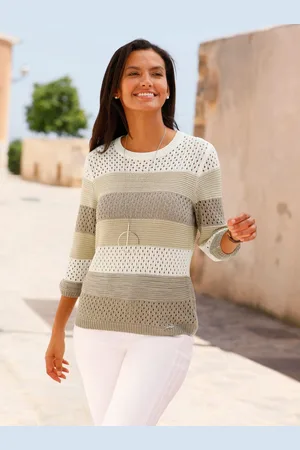 Casual Looks 3/4 Arm-Pullover »Pullover«