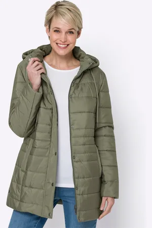 Classic Basics Steppjacke, mit Kapuze