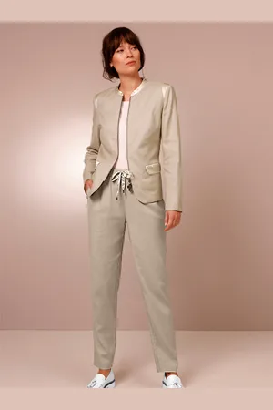 CREATION L PREMIUM Jackenblazer »Leinen-Viskose-Blazer«