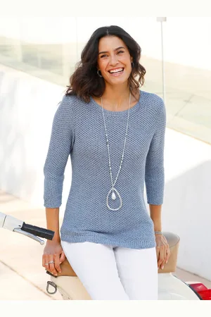 Inspirationen Strickpullover »Baumwoll-Pullover«
