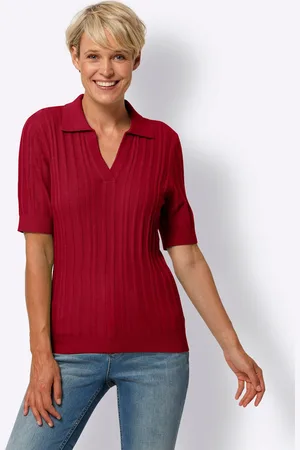 Classic Basics Polokragenpullover »Kurzarm-Pullover«